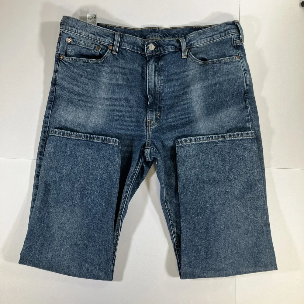 Levi's 541 Athletic Taper Jeans Men's 40x32 Blue Stretch Actual 30.5 Inseam